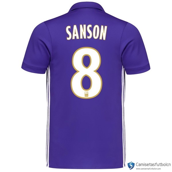 Camiseta Marsella Tercera equipo Sanson 2017-18